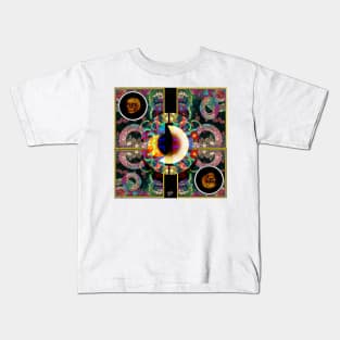 Abstract Pathways ABSTRACT MOSAIC ART. Kids T-Shirt